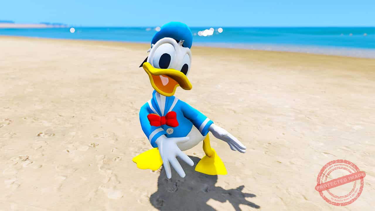 GTA 5 Mods Donald Duck
