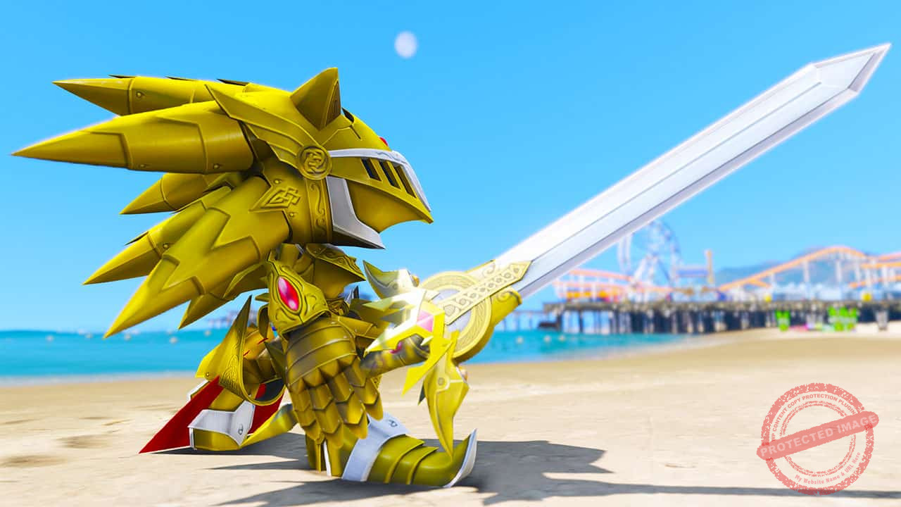 GTA 5 Mods Excalibur Sonic