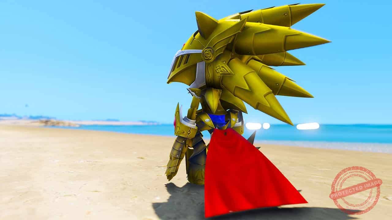 GTA 5 Mods Excalibur Sonic