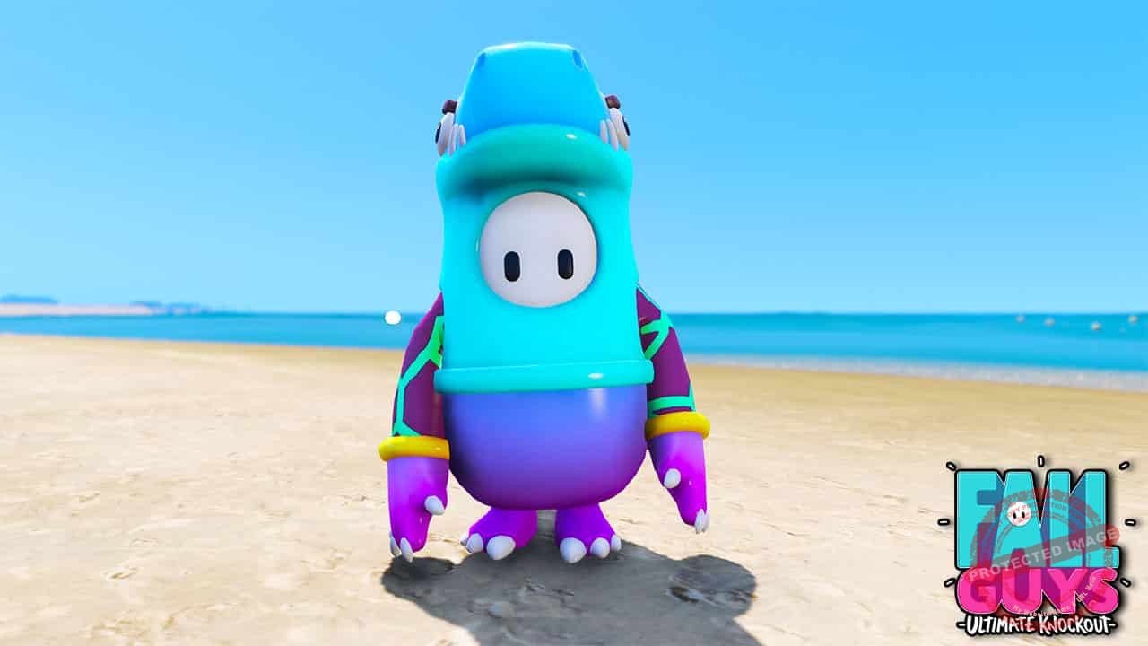 GTA 5 Mods Fall Guys Dinosaur