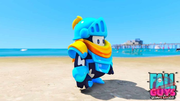 GTA 5 Mods Fall Guys Knight - GTA 5 Mods Website