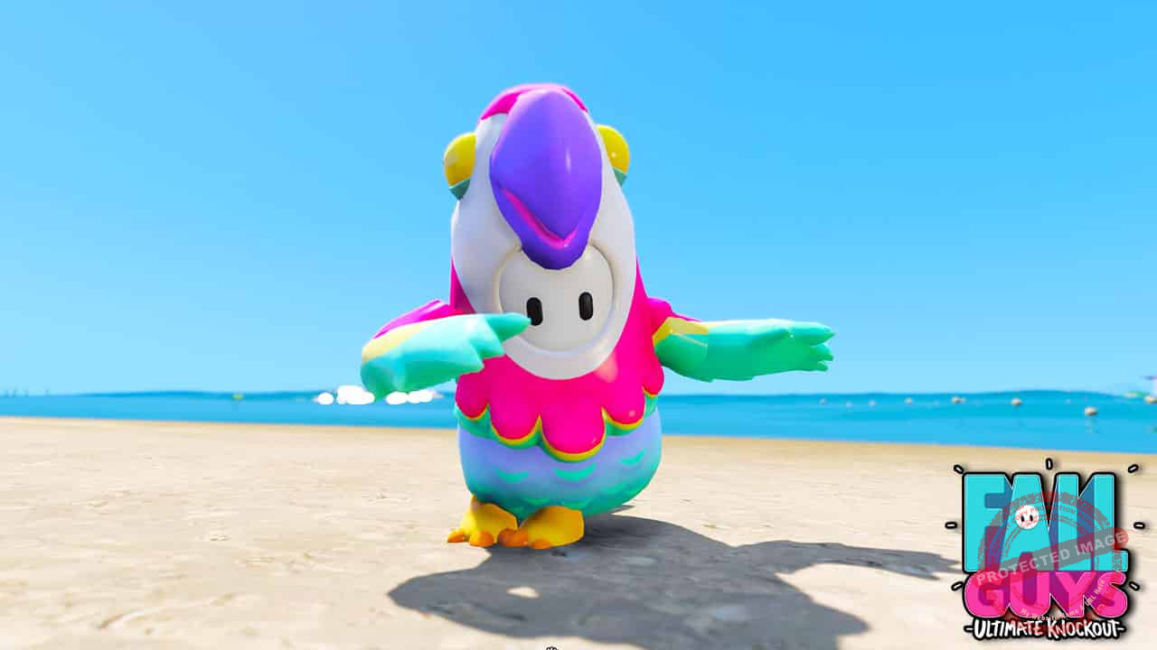 GTA 5 Mods Fall Guys Parrot