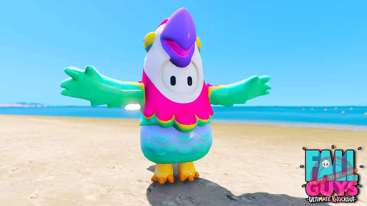 GTA 5 Mods Fall Guys Parrot