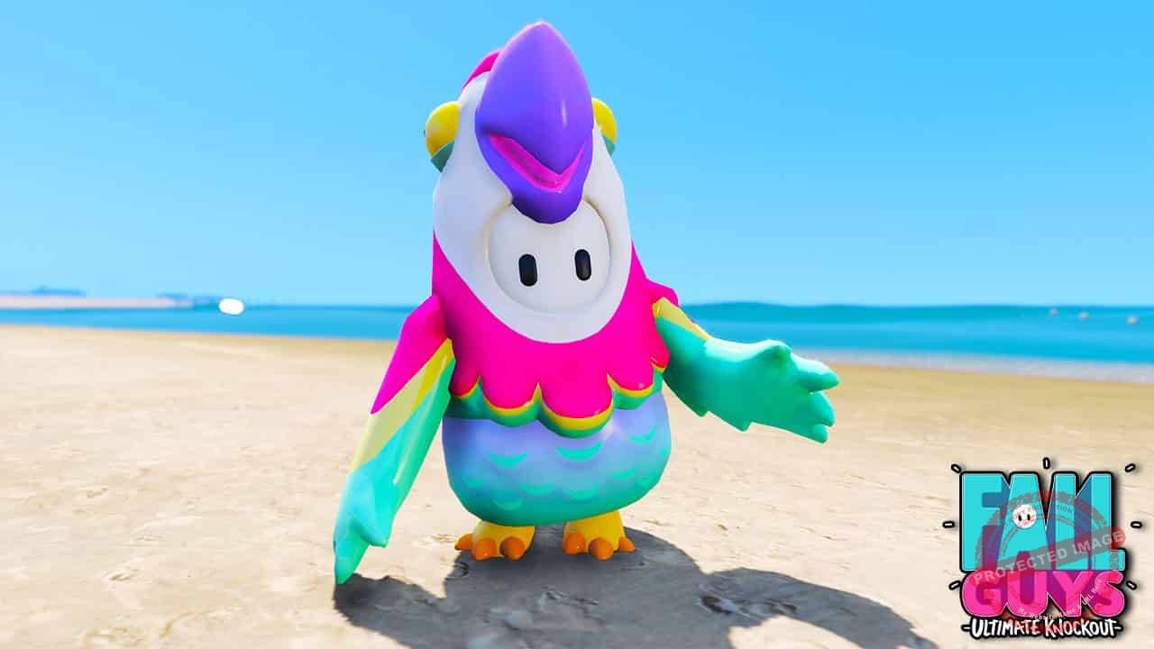 GTA 5 Mods Fall Guys Parrot