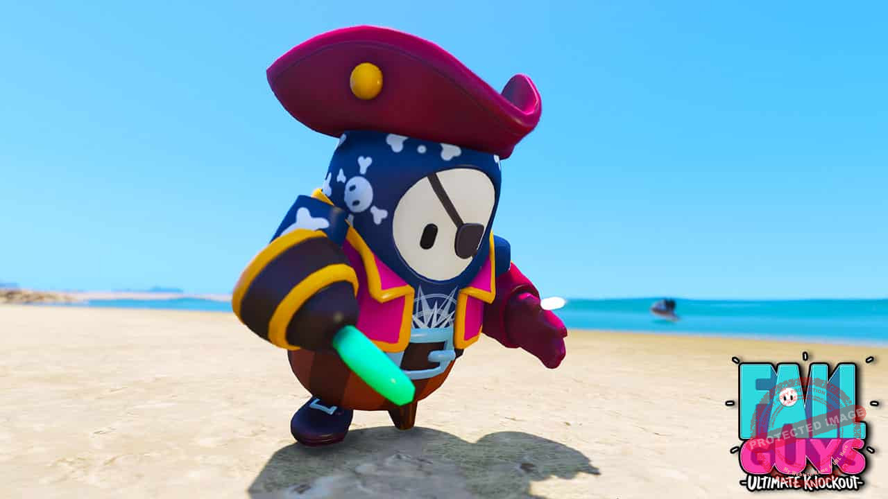 GTA 5 Mods Fall Guys Pirate