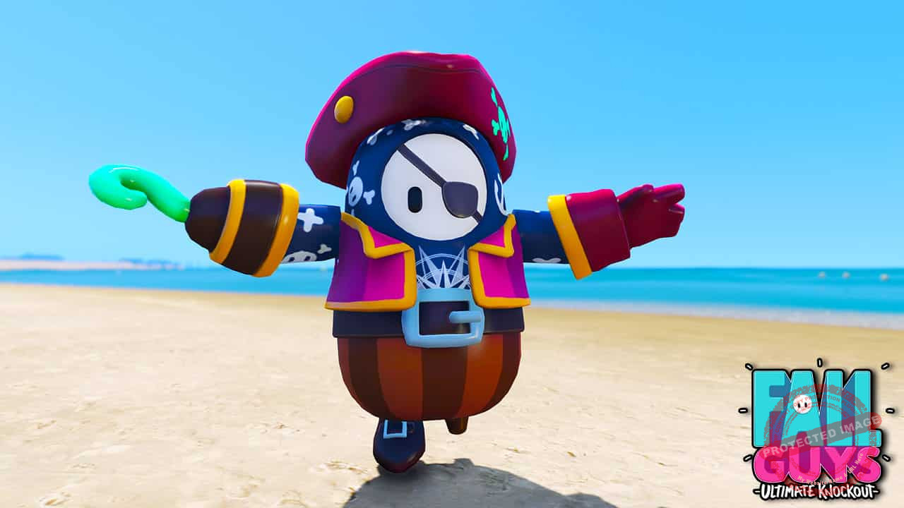 GTA 5 Mods Fall Guys Pirate
