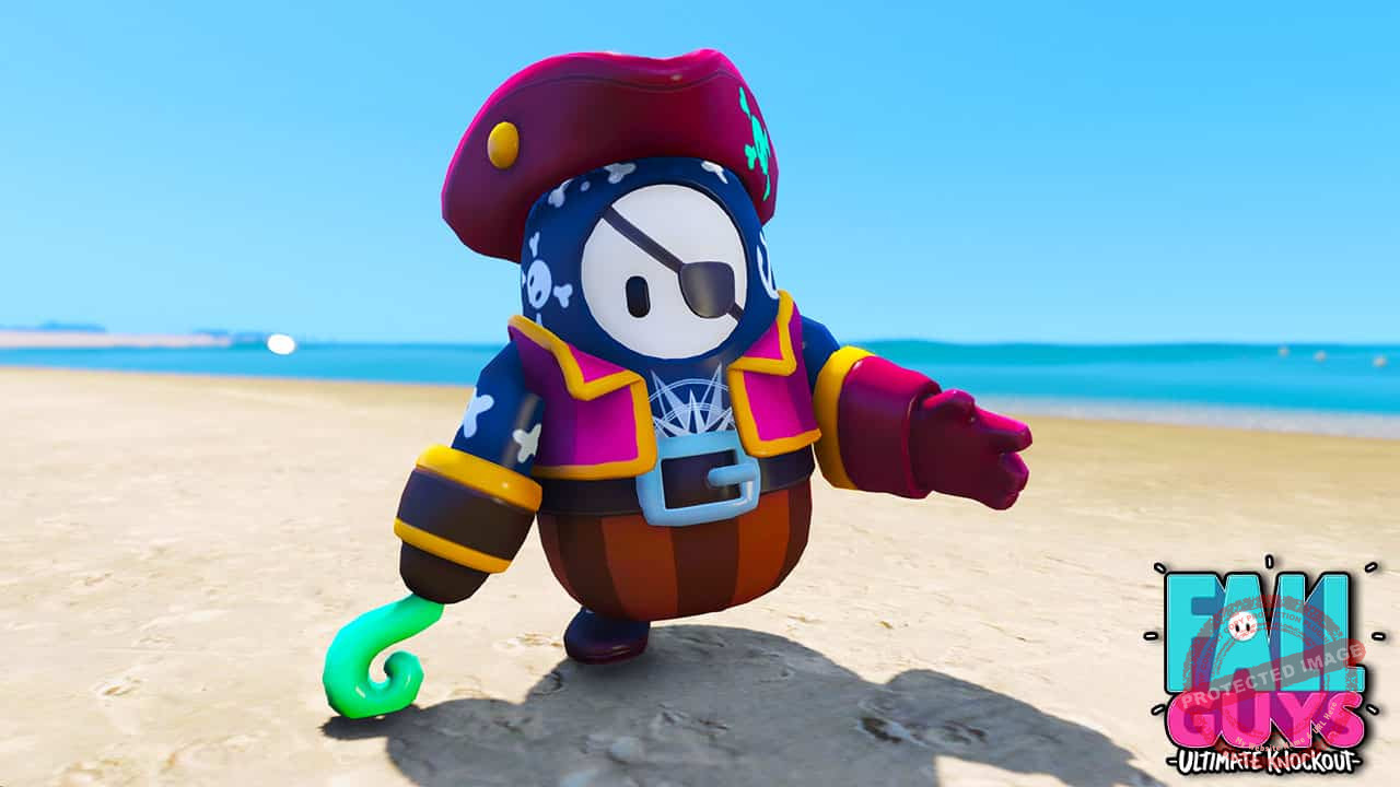 GTA 5 Mods Fall Guys Pirate