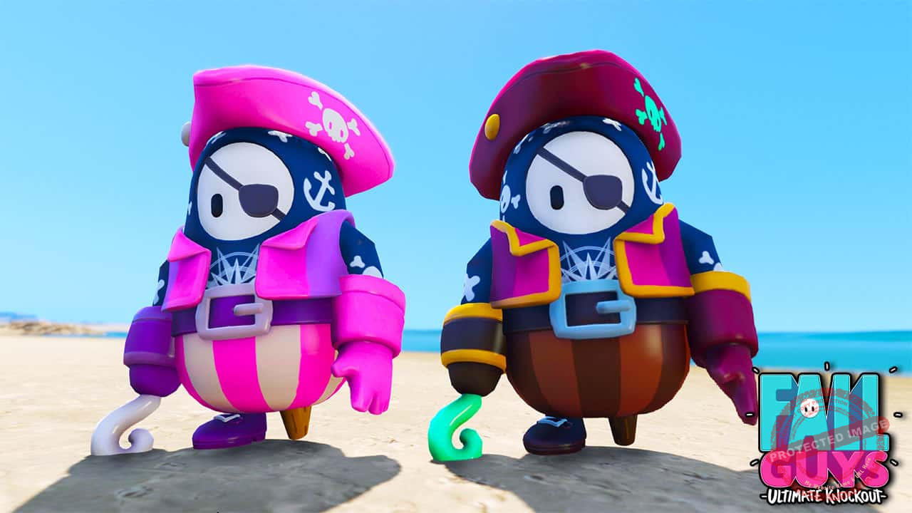 GTA 5 Mods Fall Guys Pirate