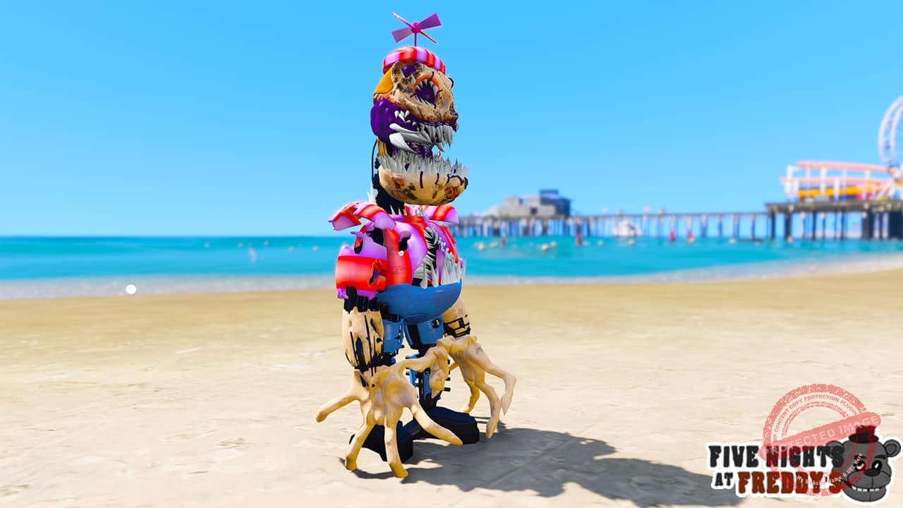 GTA 5 Mods FNAF Corrupted Balloon Boy
