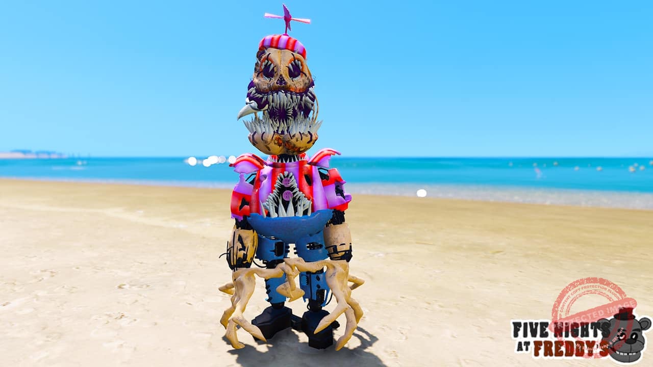 GTA 5 Mods FNAF Corrupted Balloon Boy