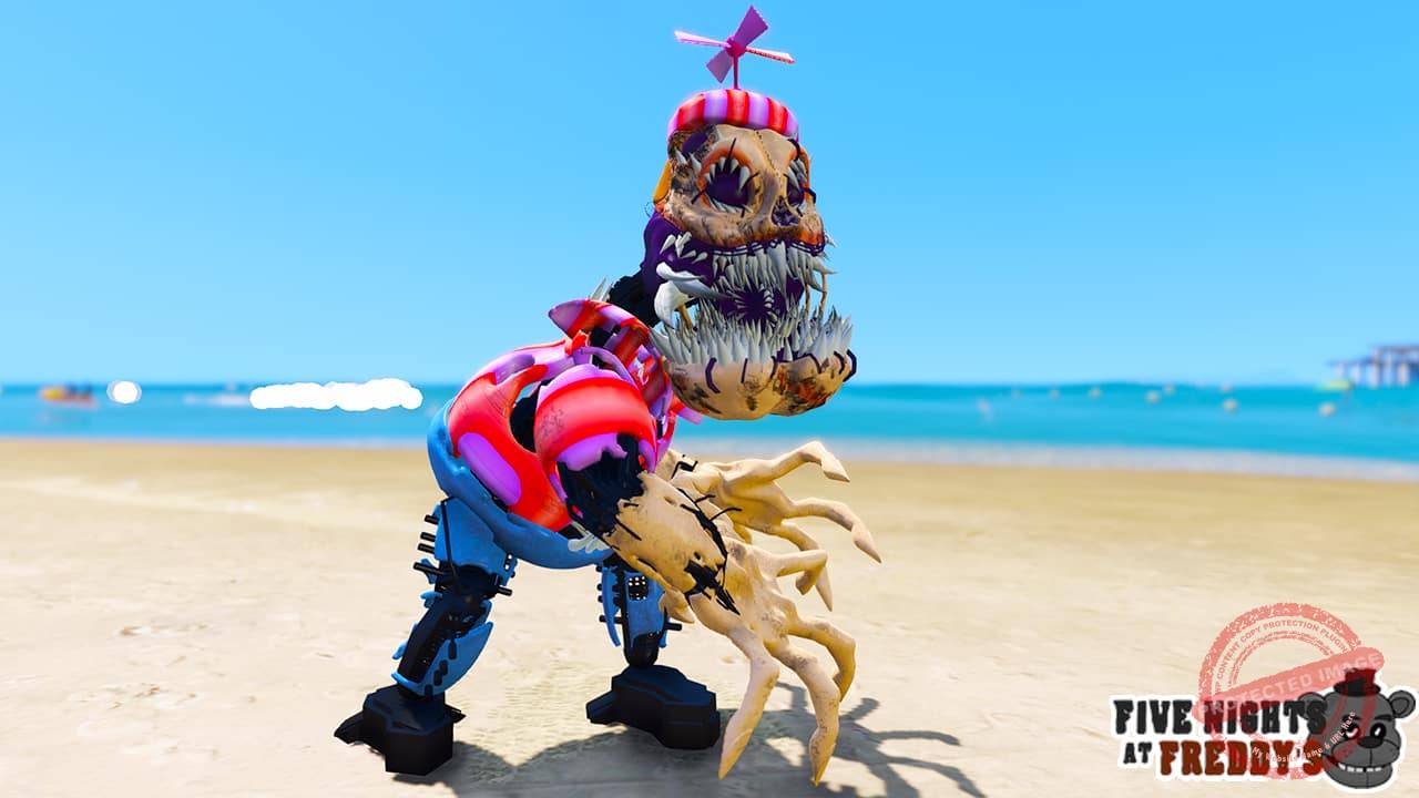 GTA 5 Mods FNAF Corrupted Balloon Boy