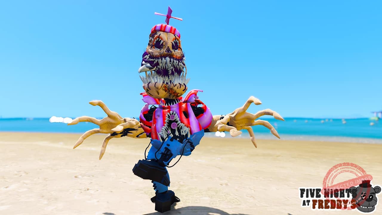 GTA 5 Mods FNAF Corrupted Balloon Boy