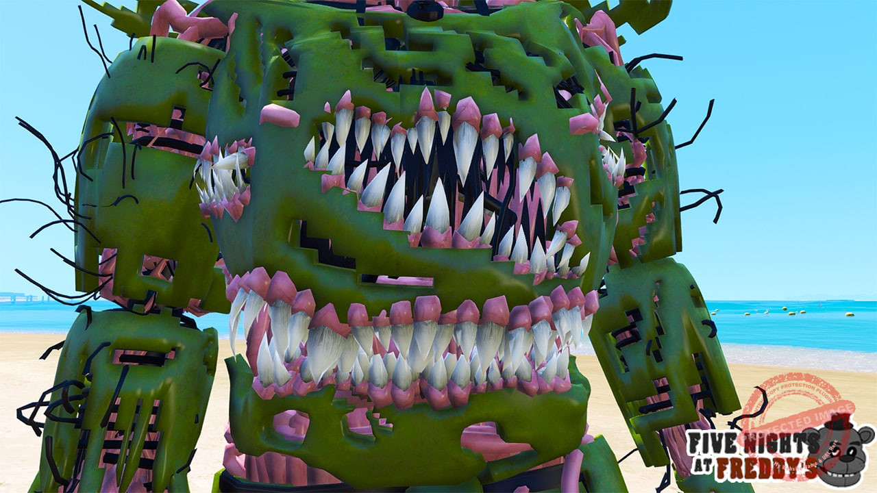 GTA 5 Mods FNAF Corrupted Springtrap