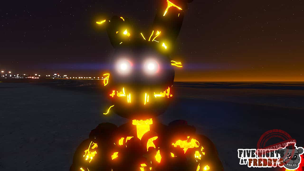 GTA 5 Mods FNAF Flaming Spring Trap