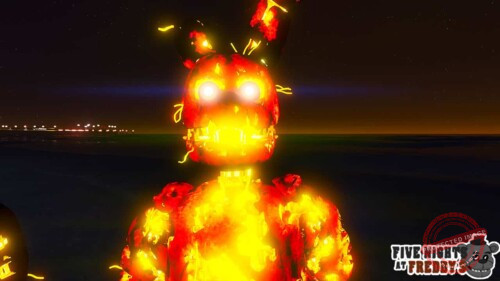 GTA 5 Mods FNAF Flaming Spring Trap - GTA 5 Mods Website