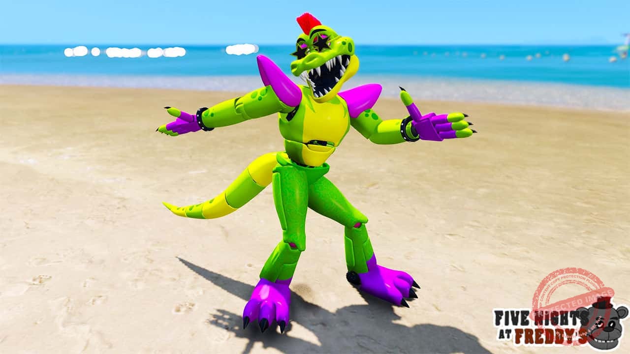 GTA 5 Mods FNAF Security Breach Monty