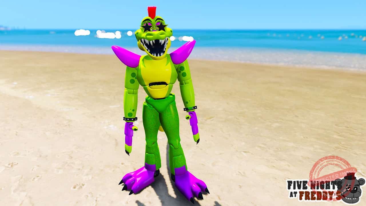 GTA 5 Mods FNAF Security Breach Monty
