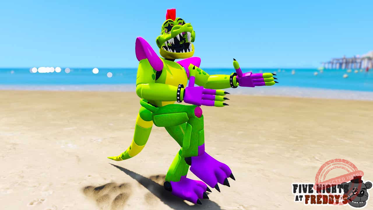 GTA 5 Mods FNAF Security Breach Monty