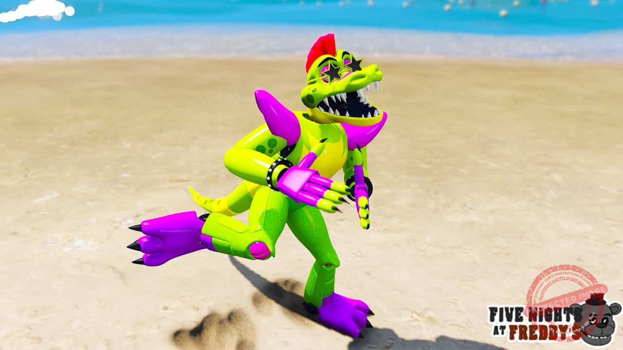 GTA 5 Mods FNAF Security Breach Monty