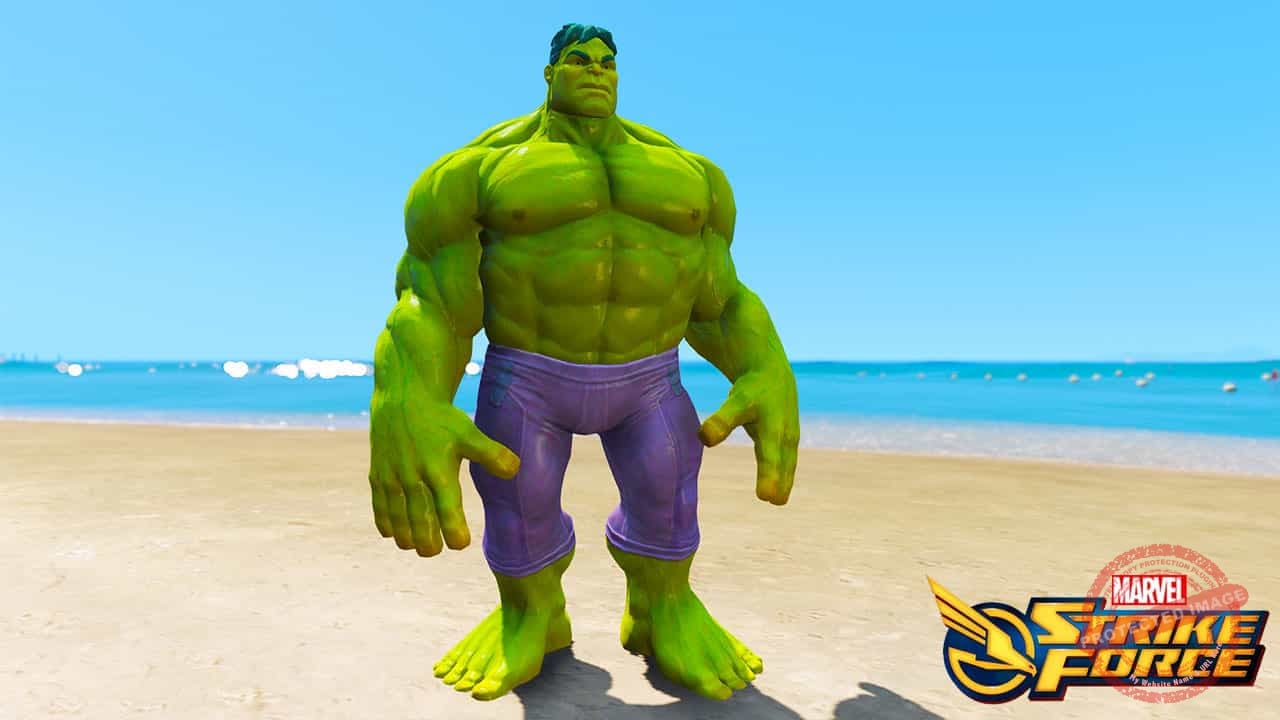 GTA 5 Mods HULK in Marvel Strike Force