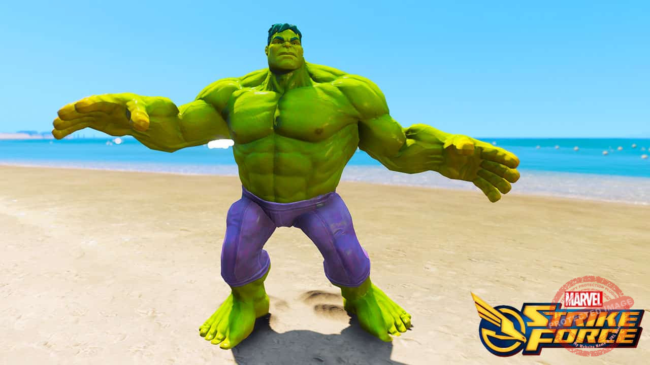 GTA 5 Mods HULK in Marvel Strike Force