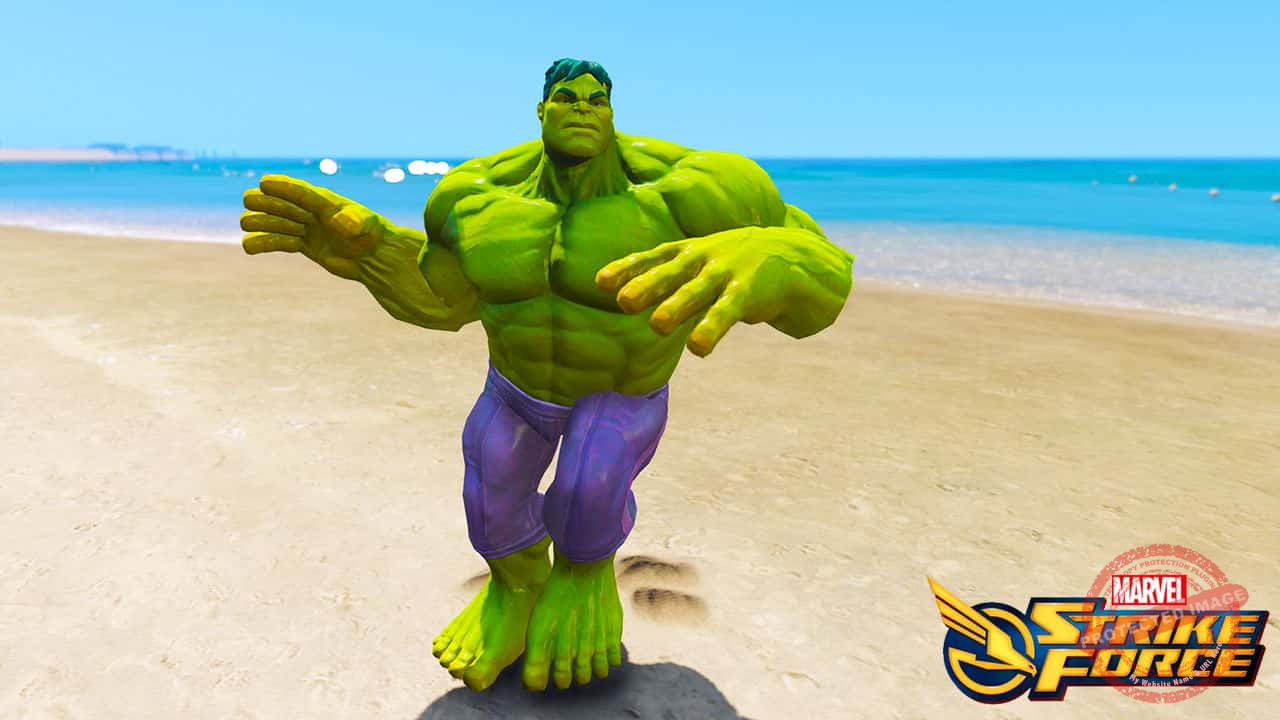 GTA 5 Mods HULK in Marvel Strike Force