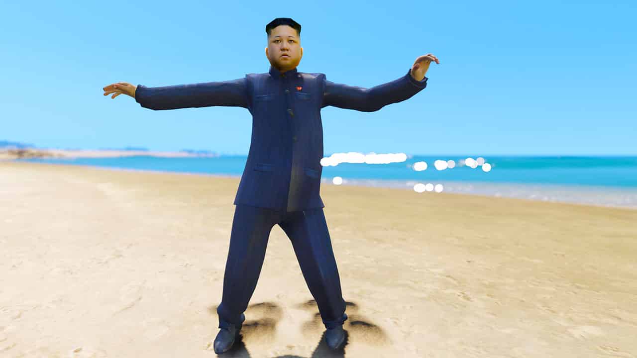 GTA 5 Mods Kim Jong Un