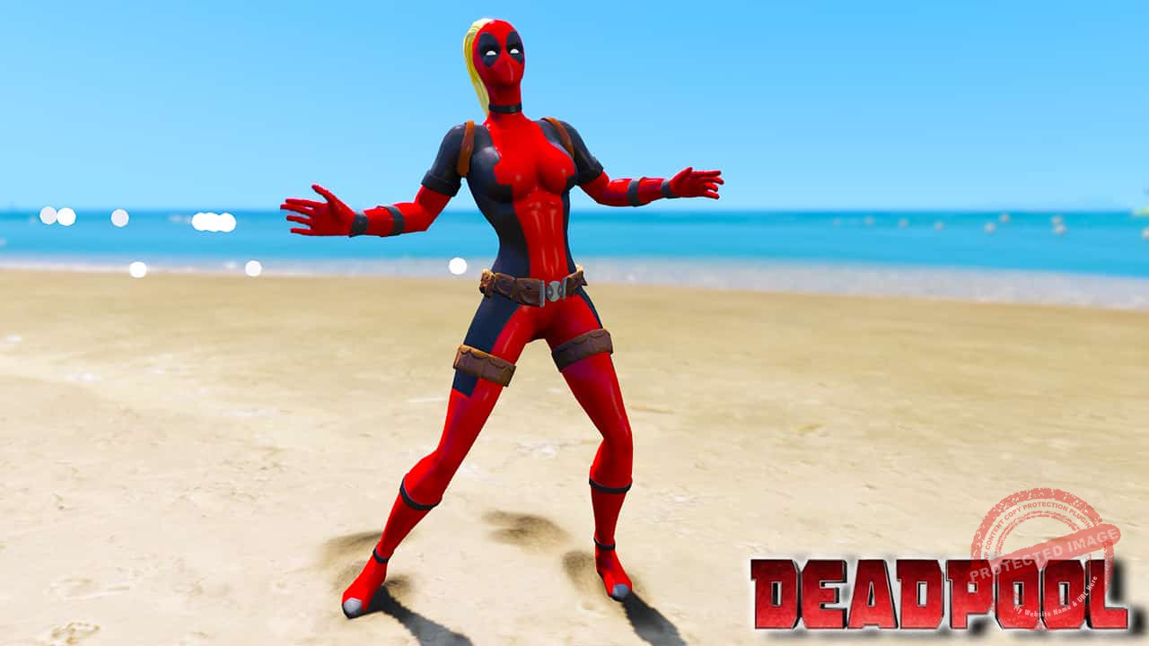 GTA 5 Mods Lady Deadpool