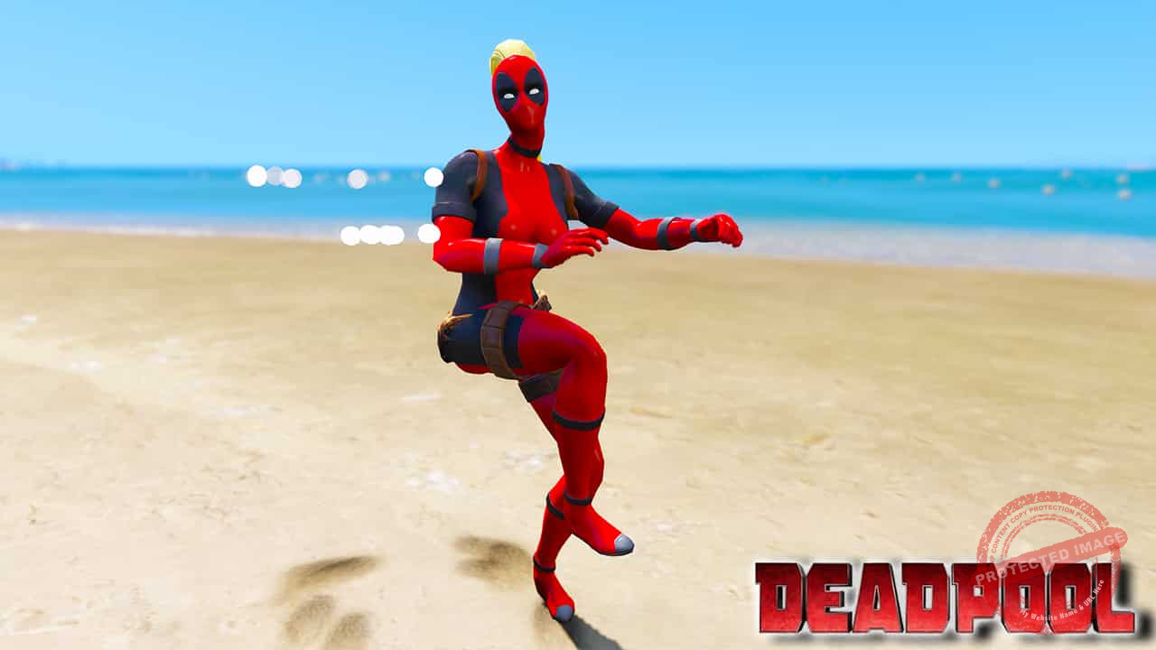 GTA 5 Mods Lady Deadpool