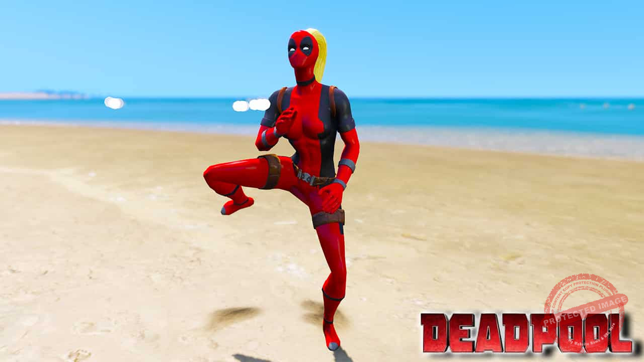 GTA 5 Mods Lady Deadpool