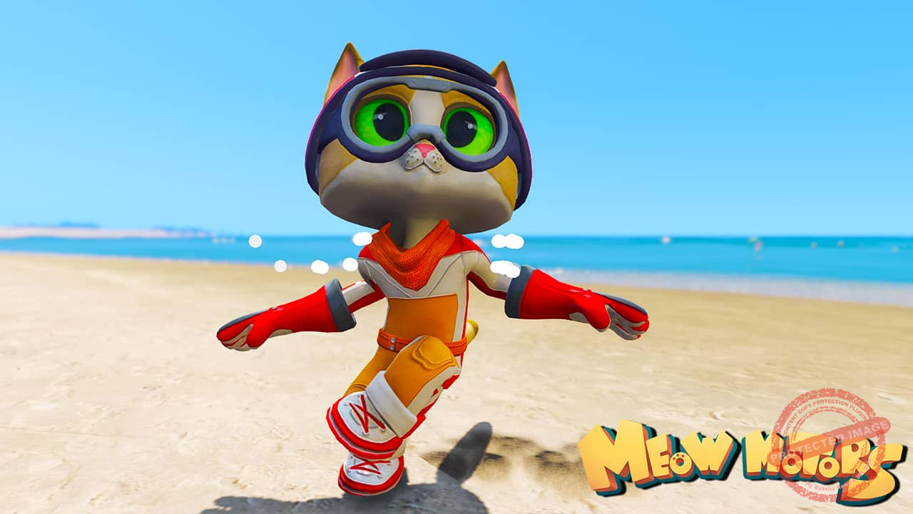GTA 5 Mods Lucky in Meow Motors