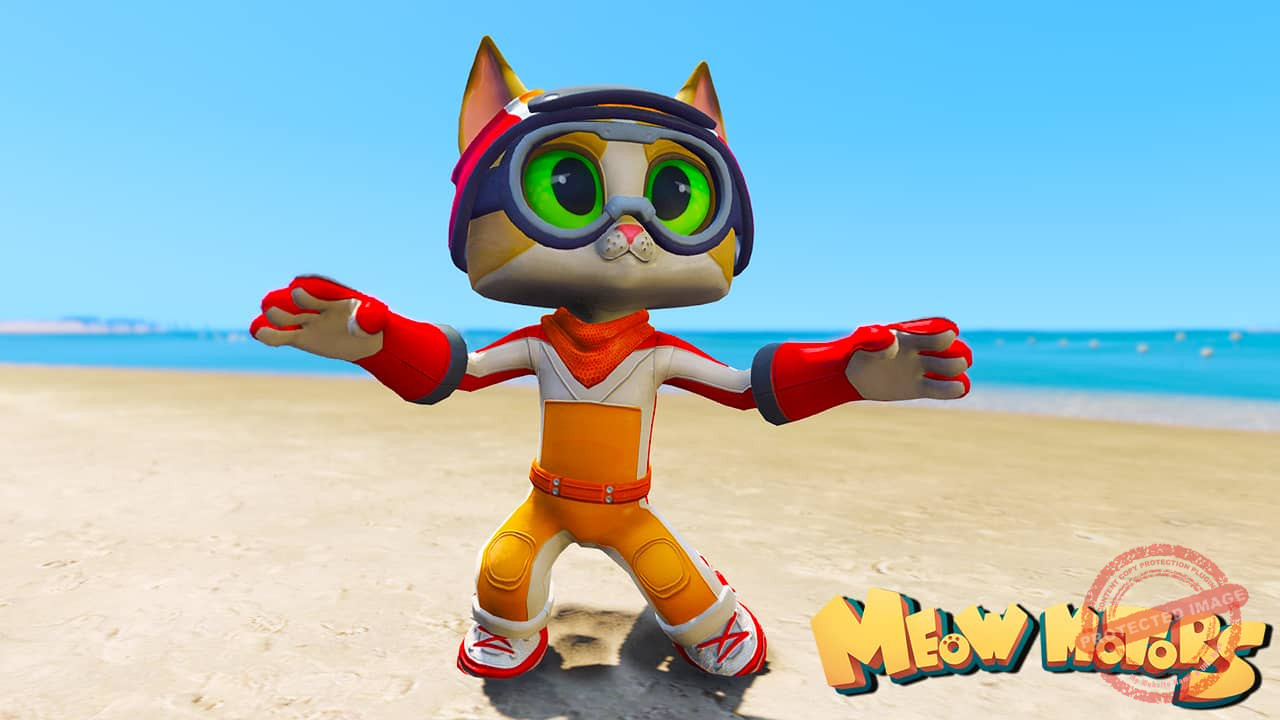 GTA 5 Mods Lucky in Meow Motors