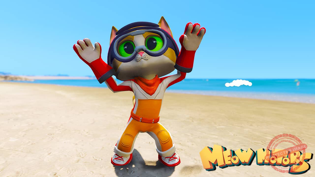 GTA 5 Mods Lucky in Meow Motors