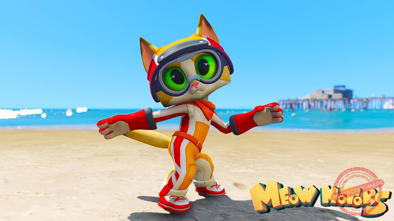 GTA 5 Mods Lucky in Meow Motors