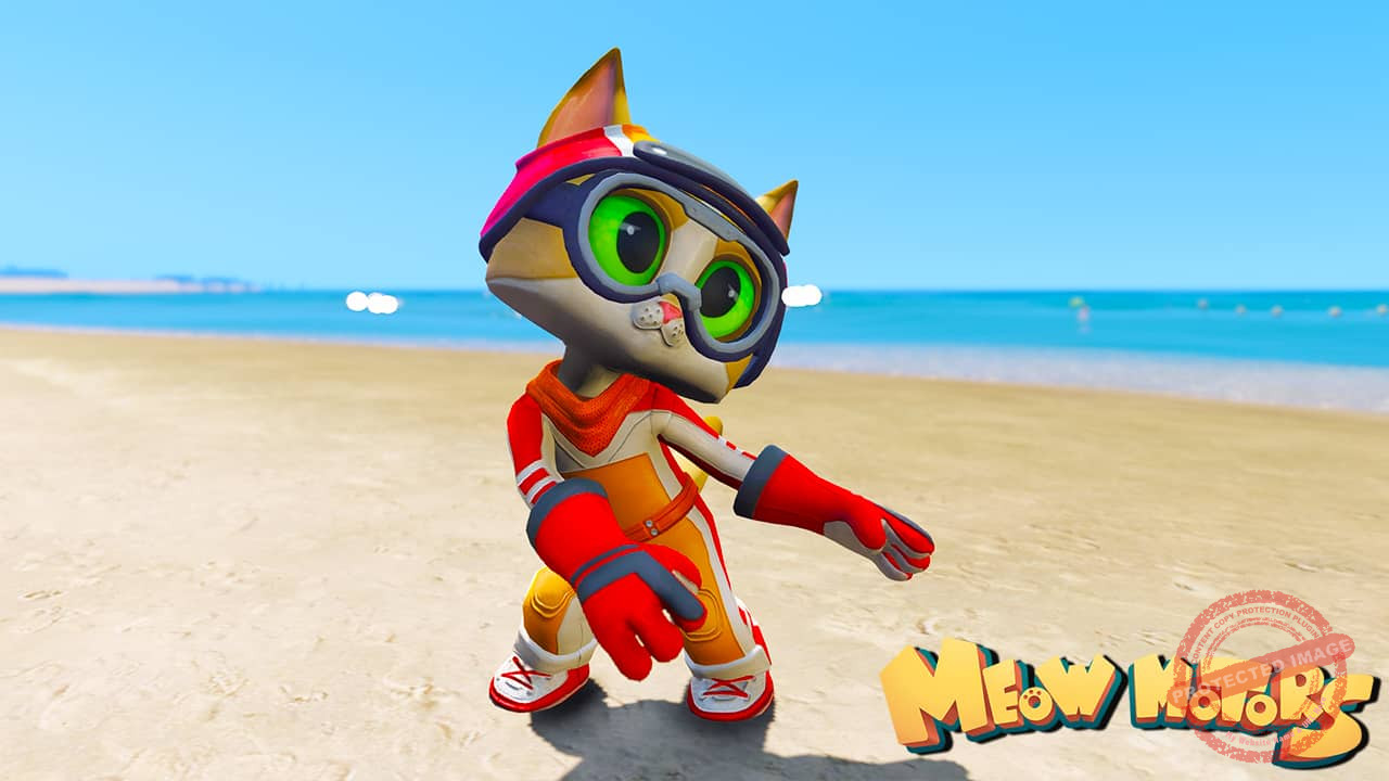 GTA 5 Mods Lucky in Meow Motors