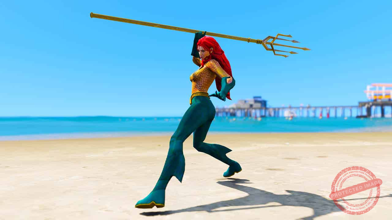 GTA 5 Mods Mera the Aquagirl