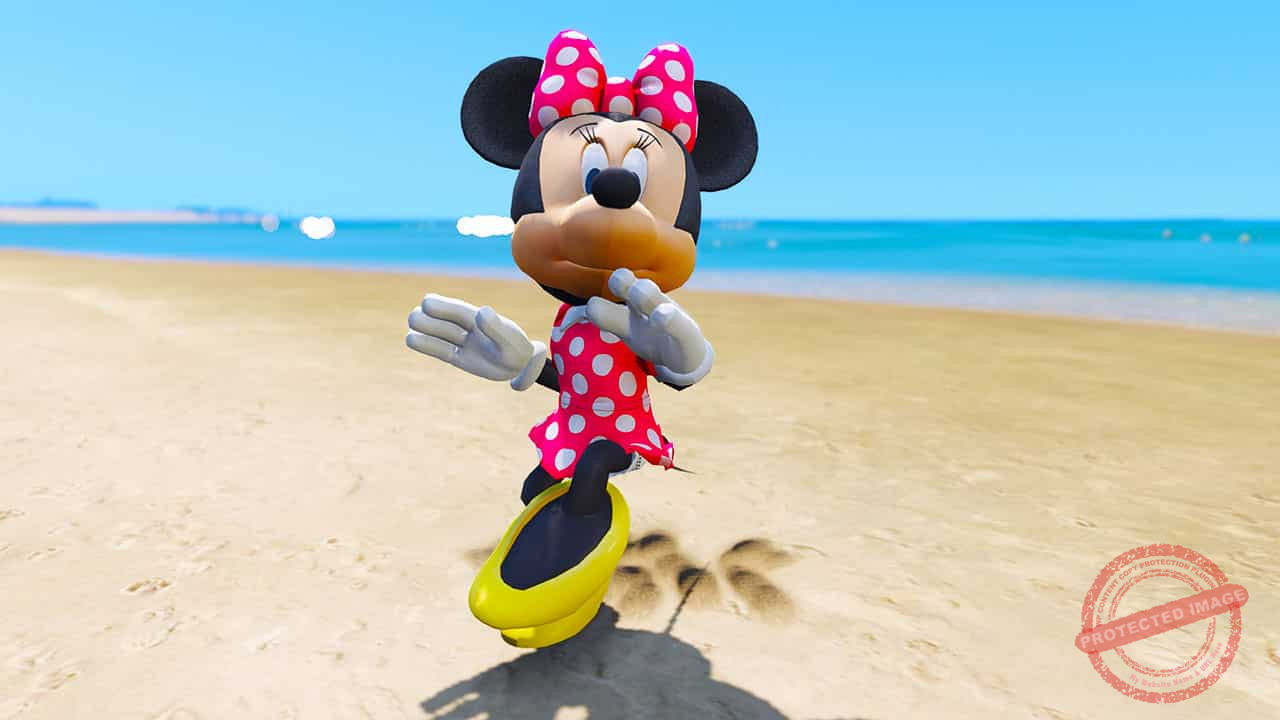 GTA 5 Mods Minnie Mouse
