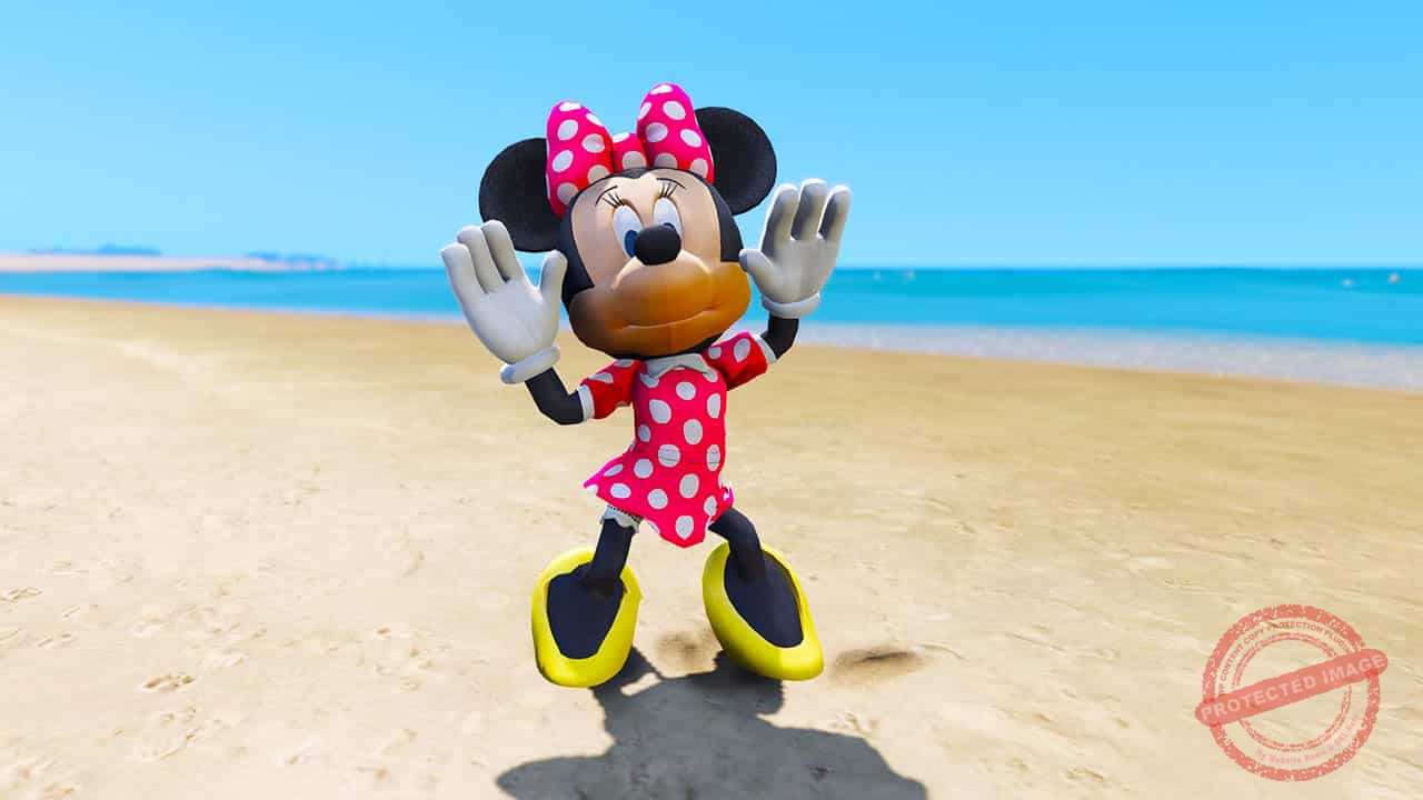 GTA 5 Mods Minnie Mouse