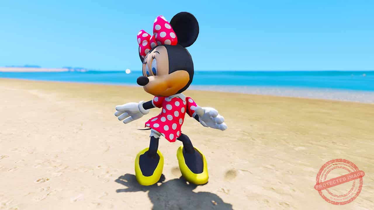 GTA 5 Mods Minnie Mouse