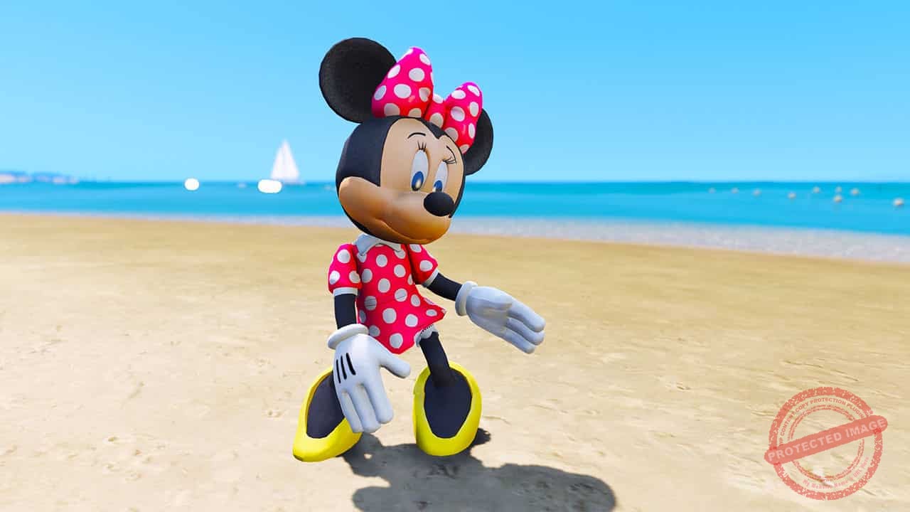 GTA 5 Mods Minnie Mouse