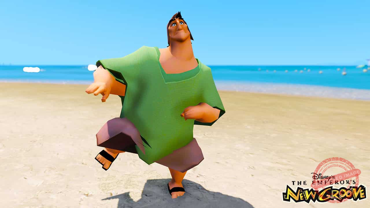 GTA 5 Mods Pacha in Emperror's New Groove
