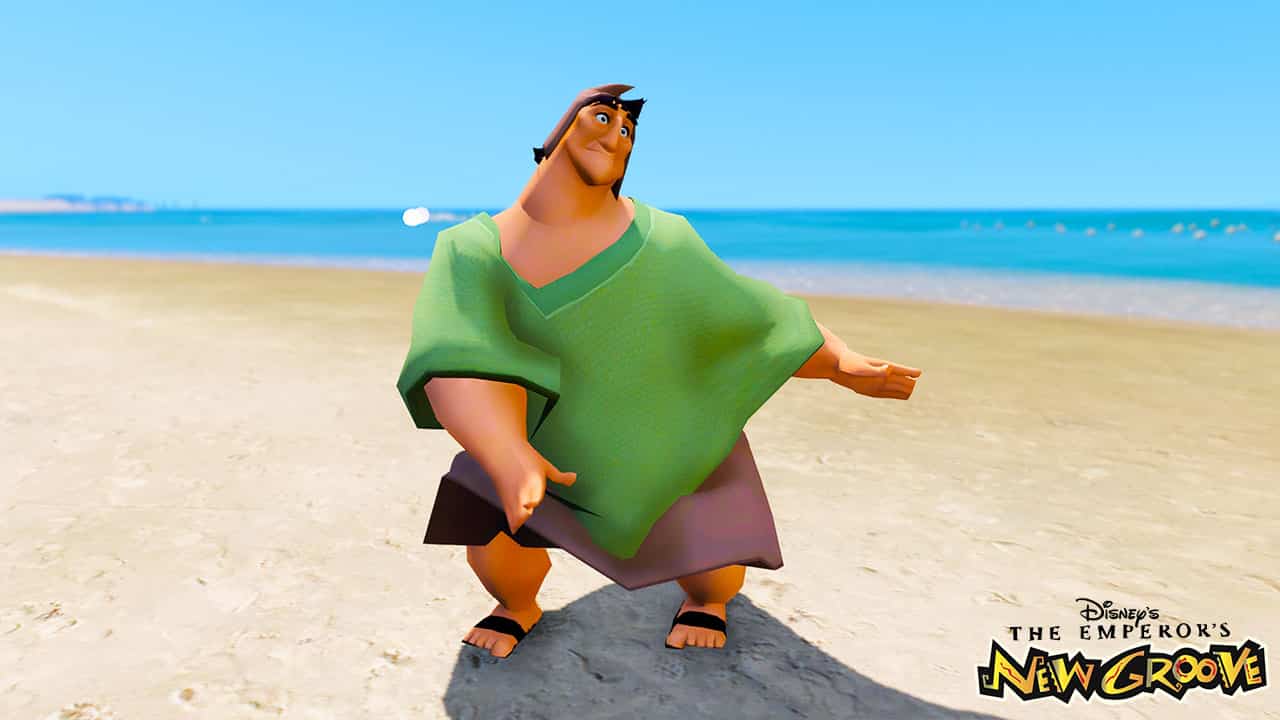 GTA 5 Mods Pacha in Emperror's New Groove