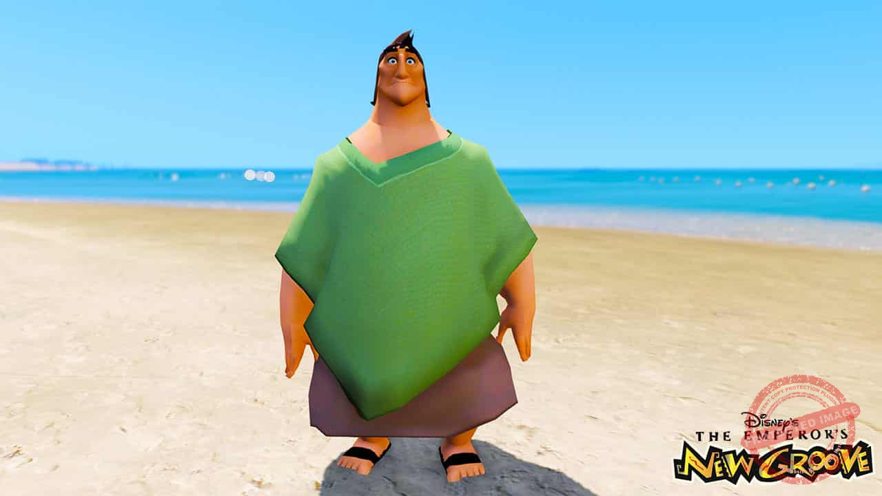 GTA 5 Mods Pacha in Emperror's New Groove