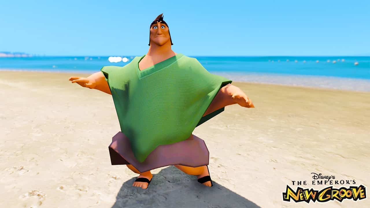 GTA 5 Mods Pacha in Emperror's New Groove