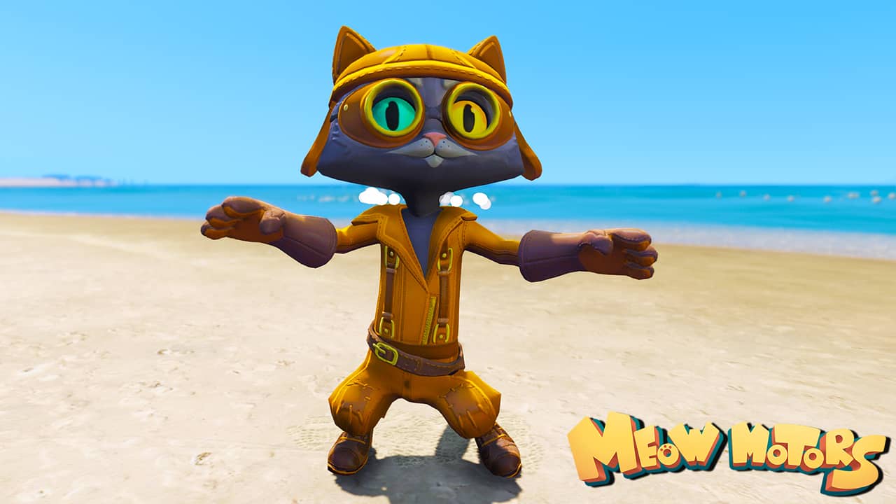GTA 5 Mods Ricky in Meow Motors