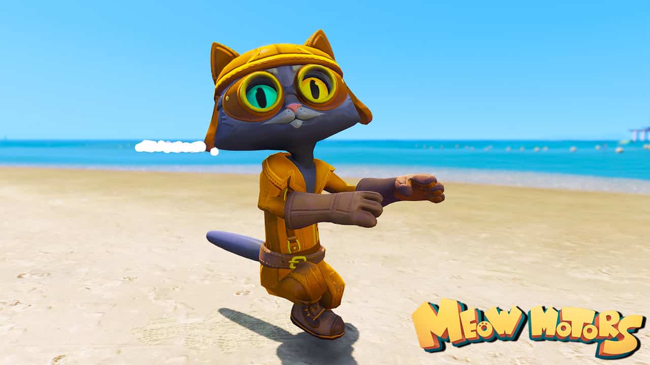 GTA 5 Mods Ricky in Meow Motors