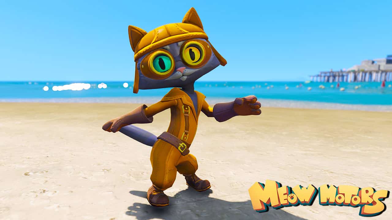 GTA 5 Mods Ricky in Meow Motors