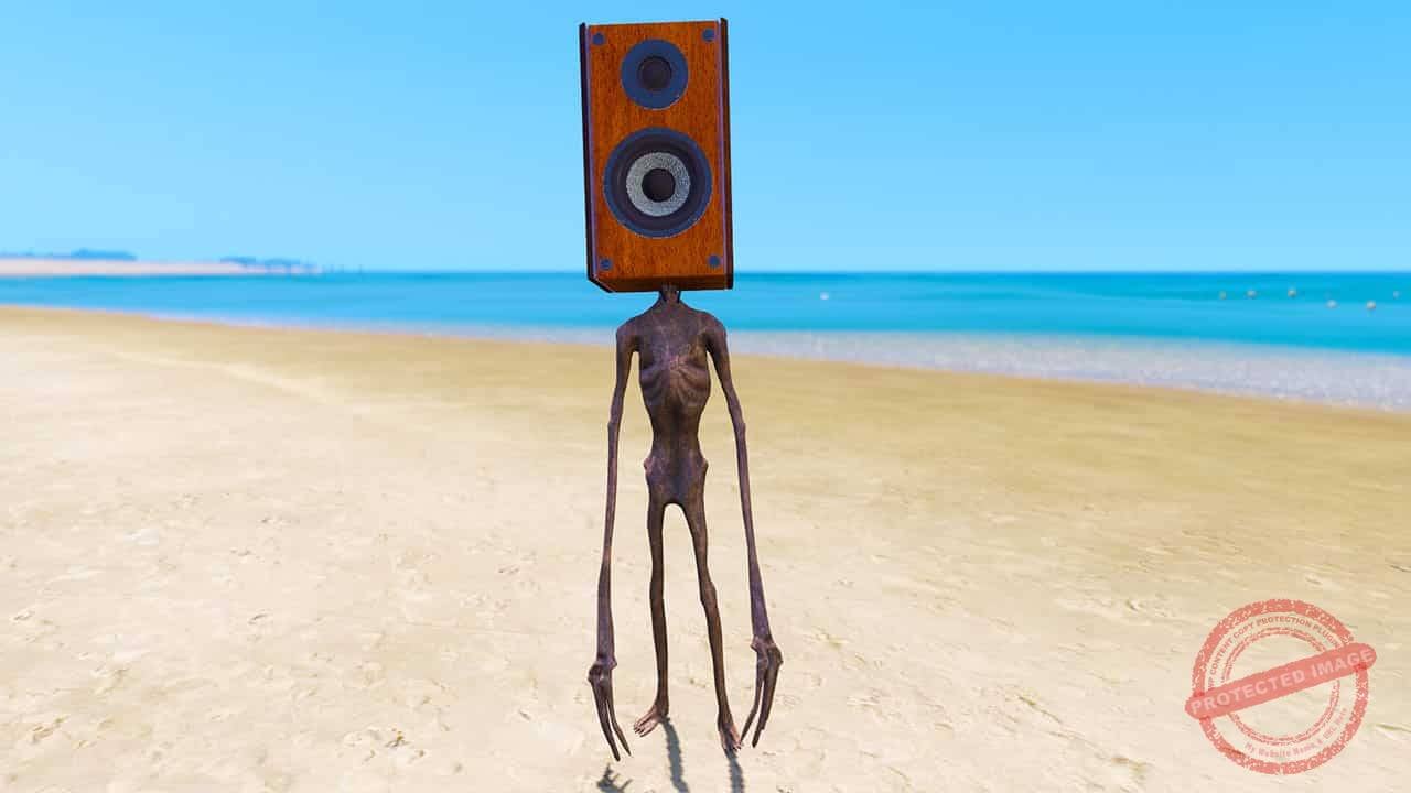 GTA 5 Mods Speaker Siren Head