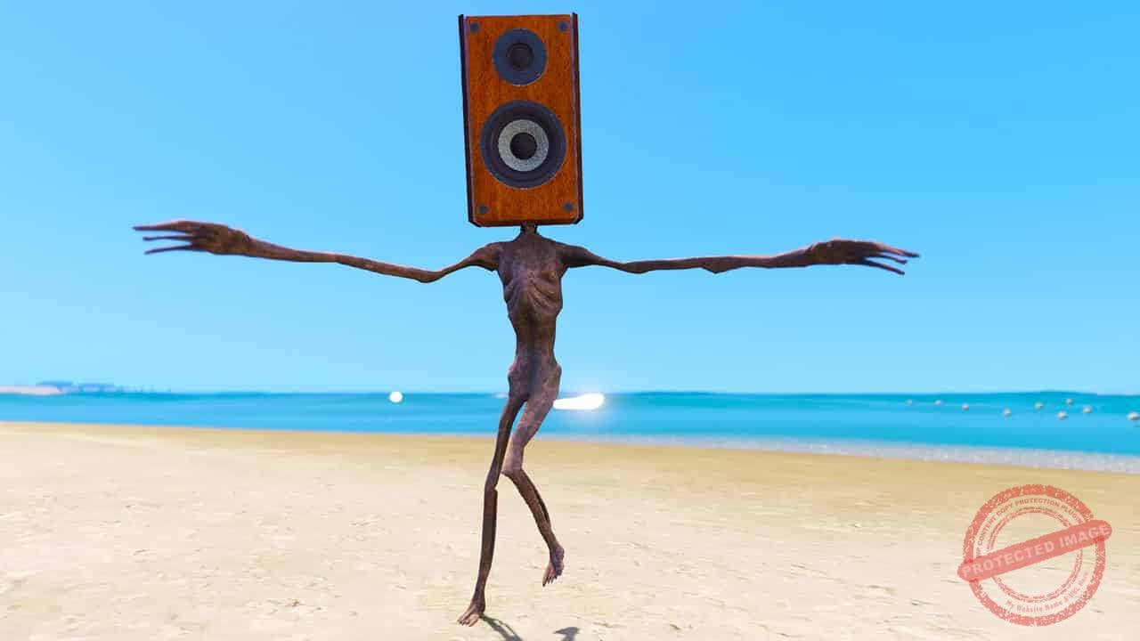 GTA 5 Mods Speaker Siren Head