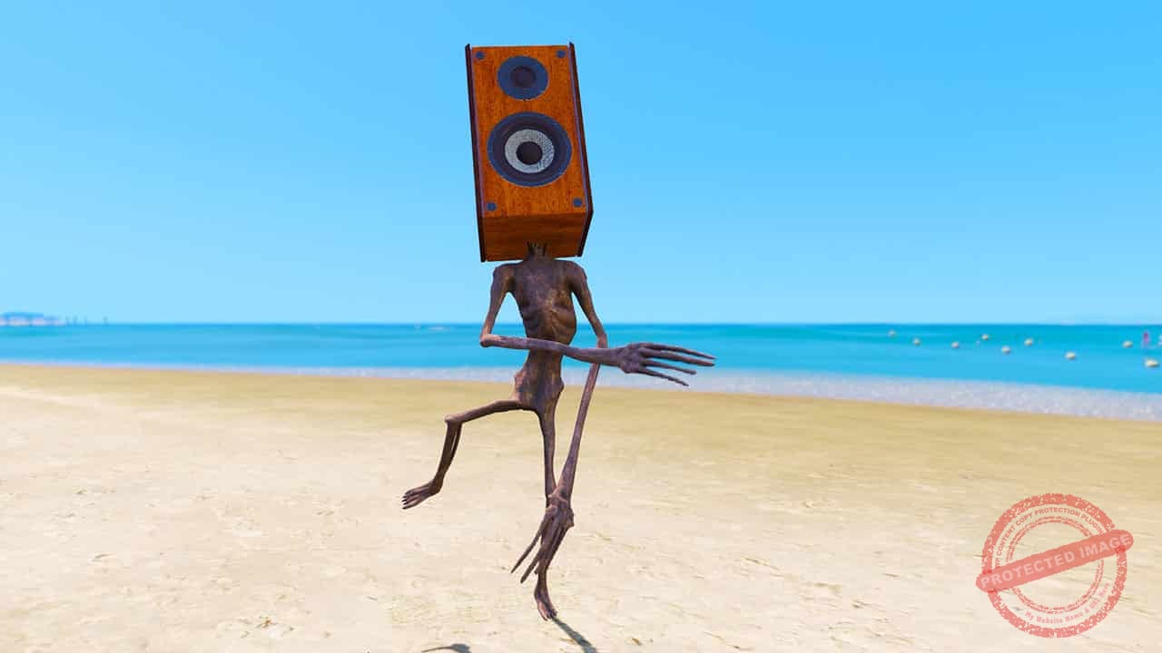 GTA 5 Mods Speaker Siren Head